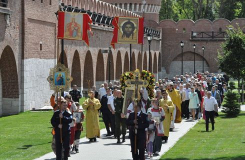 День иконы Николы Тульского в кремле.