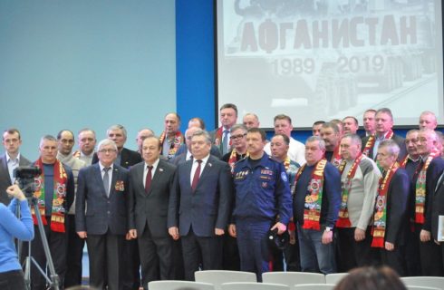 Альховик поздравил ветеранов Афганской войны