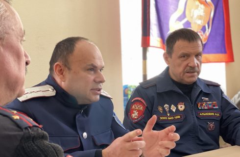 В Туле состоялся сход казаков городского казачьего общества ЗОКО ВКО «ЦКВ»