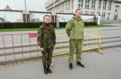 Тульские казаки обеспечили охрану общественного порядка на открытии мотосезона в Туле.